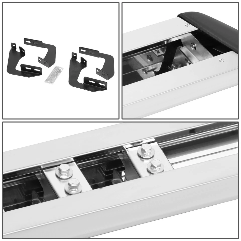 PARA TOYOTA TUNDRA 2007-2017 CABINA ESTÁNDAR 5" ESTRIBERAS BARRA NERF CROMADAS Foto 4 de 4