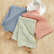 Herrschners  Simply Chic Towels Knit Kit