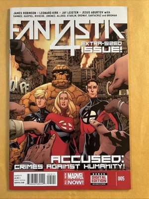 Fantastic Four #5 July 2014 Marvel Comics 