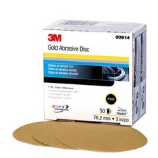 3m 00914 320 Grit 3 Inch Hookit Gold Sand Paper 3m 00914 320 Grit 3 Inch Hookit Gold Sand Paper