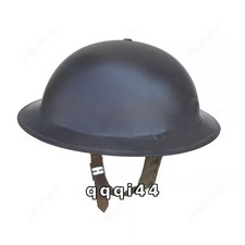 UK Army WW II MK2 Replica Helmet Steel Helmet Dunkirk Cosplay Prop Collectibles