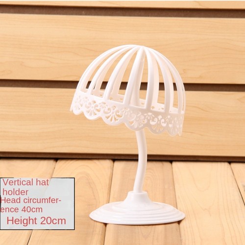 20cm Cap Holder Rack Plastic Dome Hat Rack Wigs Show Display Stand Adult - Picture 2 of 7