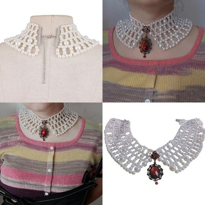 Contemporary Fake Pearls Necklace Skin Friendly Jewelry Comfortable Accessories