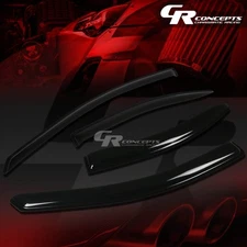SMOKED TINT SIDE WINDOW VISOR VENT RAIN SHADE FOR 2005-2010 PONTIAC G6 SEDAN