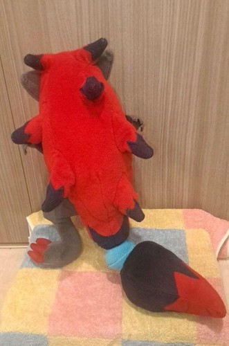 Takara Tomy Zoroark Plush Toy 2010 13 Pokemon Diamond & Pearl from F/S Fedex - Picture 3 of 6