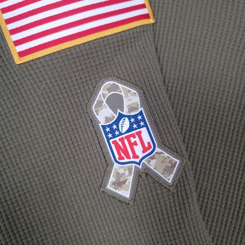 Nike Shirt Mens M Camo Salute to Service Jacksonville Jaguars Thermal 1/4 Zip - Picture 4 of 11