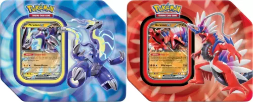 Pokemon TCG Scarlet & Violet Paldea Evolved KORAIDON EX Tin