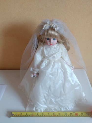 Porcelain Doll Bride Heritage Mint Ltd 1988 1989 - Picture 13 of 23
