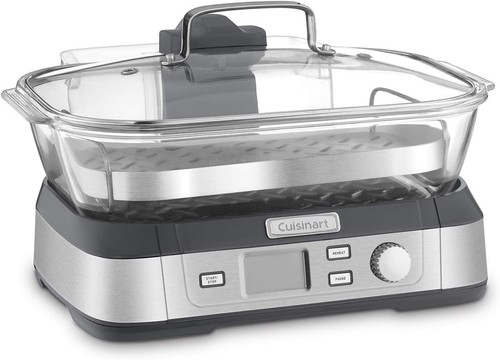 Cuisinart STM-1000 Cook Fresh Digital Glass Food Steamer Stainless Steel NEW! - Picture 4 of 9