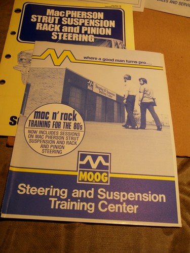 Vintage LOT 1960s-70s Moog Automotive Suspension Coil Springs Booklet NIASE TEST - Picture 9 of 19