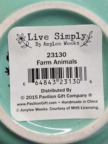 Live Simply by Amylee Weeks Mason Jar Shaped Farm Animals Measuring Cups Label - Picture 11 of 12