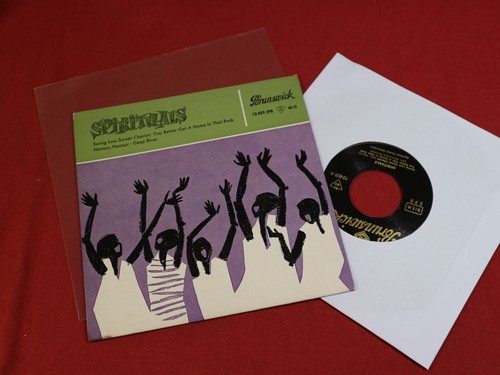 Spiritual Studio Düsseldorf  SPIRITUALS  7" EP Brunswick 10809 EPB Germany Promo - Imagen 1 de 2