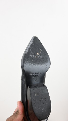 Acne Studios pointed mules in black size EU37/US7 - Picture 12 of 20