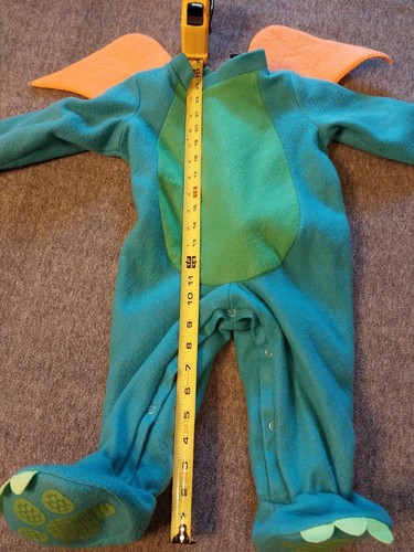 Incharacter Dragon Toddler Child Halloween Costume Teal, Green And Orange Color - Picture 14 of 17