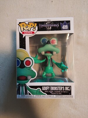 GOOFY (MONSTER'S INC.) #409 Funko Pop! DISNEY Kingdom Hearts
