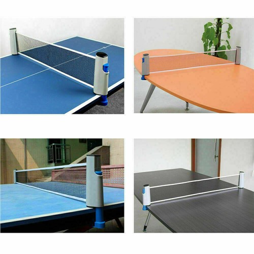 Retractable Table Tennis Net Portable Ping Pong Replacement Net Rack AU STOCK - Picture 12 of 12