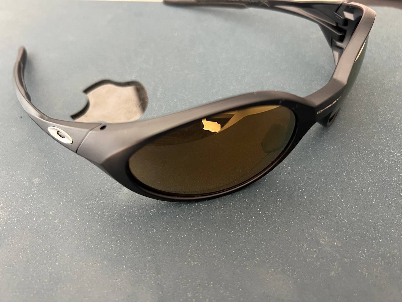 Oakley eyejacket 90‘ 未使用品 MISSING ARM RUBBER Oakley New Eye Jacket (1999-2002) Black