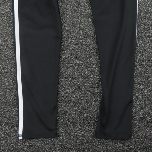 Adidas Leggings Girls Large Black & White Running Workout Gym Breathable Youth - Picture 8 of 10