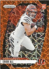 2024 Panini Prizm Erick All Orange Prizm SP RC