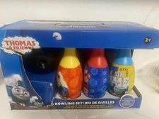 Thomas TheTank Engine & Friends Bowling Set 6 pins and 1 bowling ball Damage box