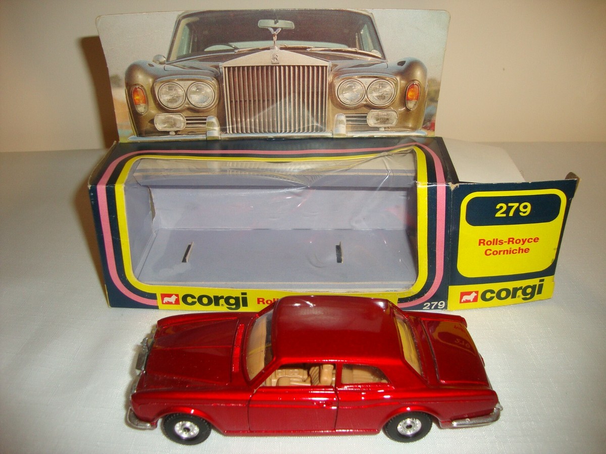 Corgi Toys Rolls Royce ミニカー 1/43 CORGI 279 ROLLS ROYCE CORNICHE - NR MINT in original BOX | eBay