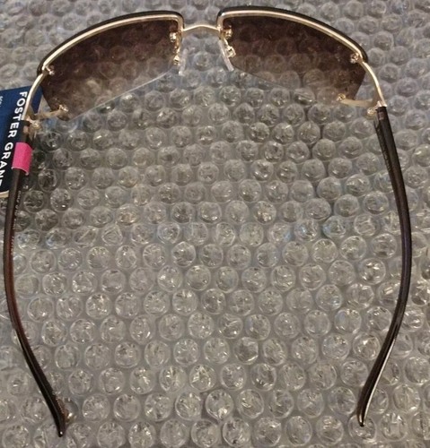 Foster Grant Womens VERA Gold Brown Sunglasses MaxBlock NEW 100% UV - Picture 2 of 6