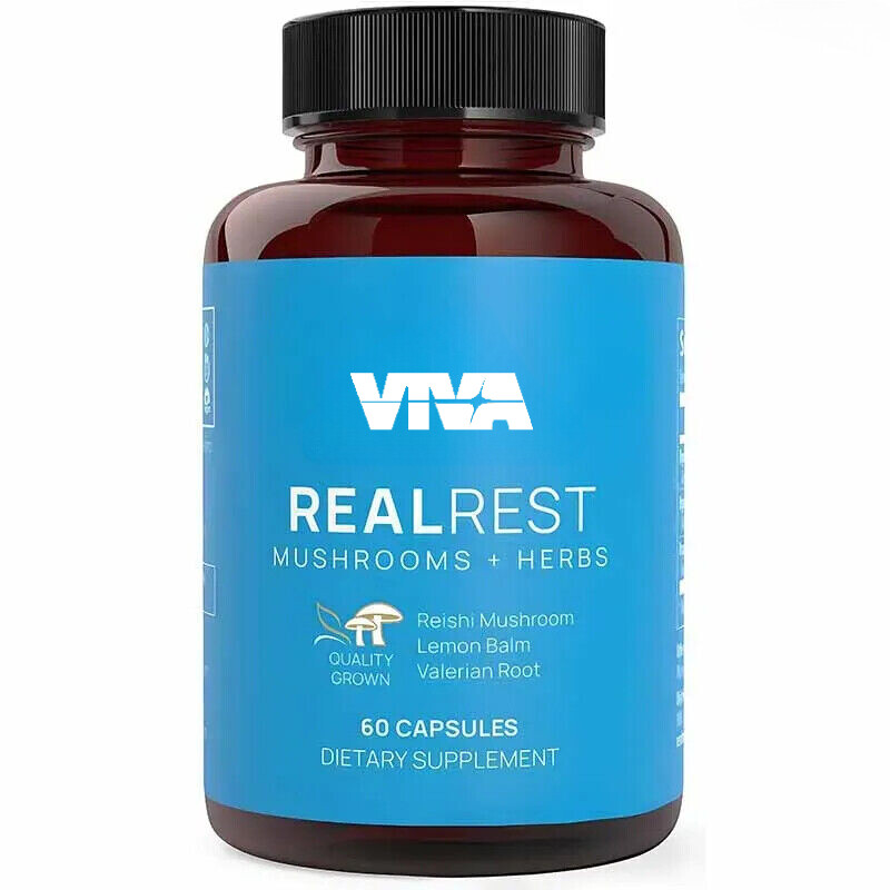 Lingzhi Mushroom Vegetarian Capsules - Organic Lingzhi Mushroom