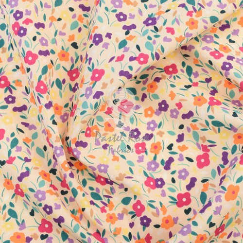 Tela Mini Ditsy Florales 100% Algodón | Incrementos de Medio Metro | Rosa y Hubble - Imagen 96 de 102