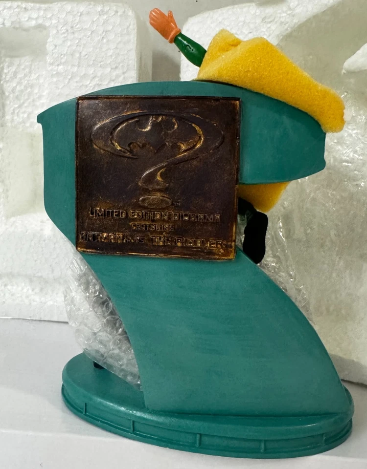 Batman Forever Robin vs The Riddler Estatua Cerámica Figura #3004 NUEVO SELLADO Foto 2 de 4