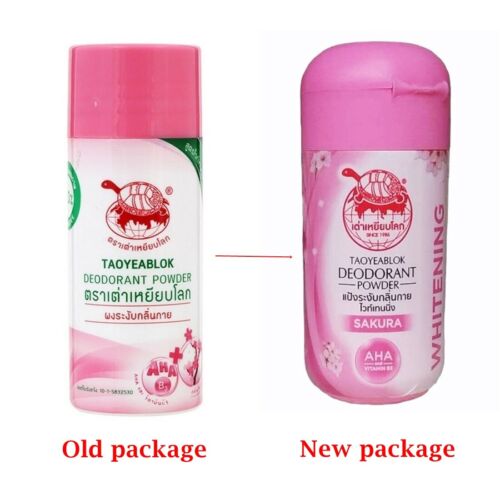 Taoyeablok Antitranspirant Deodorant Pulver Jt Natürlicher Thai Kräuter Alaun Geruch 22g - Bild 2 von 12
