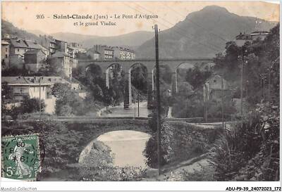 ADUP9-39-0803 - SAINT-CLAUDE - die Brücke von Avignon und das große Viadukt
