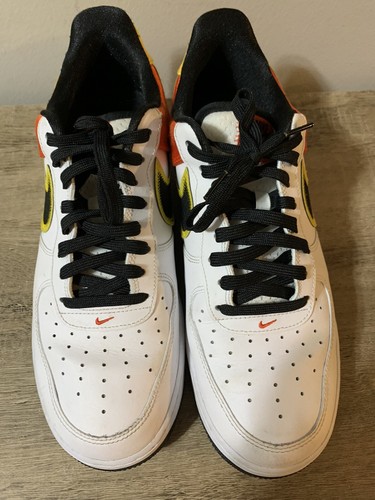NIKE AIR FORCE 1 RayGun Ray aliens SIZE 10.5 10 1/2 No box As is White Low DS - Picture 11 of 12
