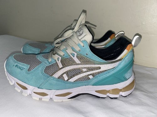 Asics x Awake NY Gel-Kayano Trainer 21 in Teal/Pure Silver 1201A459-300 Men’s 8 - Picture 2 of 11