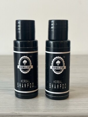 Neu x2 Biohimalayan Ayurvedisches Kräuterhaar Shampoo je 30ml Reisepflege Waschen