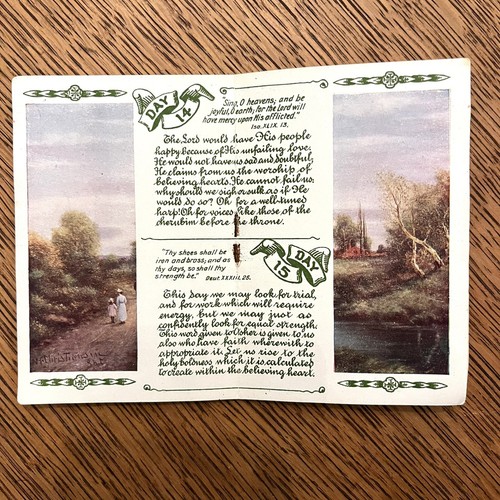 2 Vintage Mini Books The Pocket Treasury/Words Of Help And Cheer Bible Verses - Picture 11 of 12