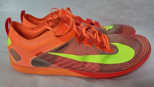 Nike Zoom Victory XC 5 Men's size 12 track Shoes Orange Volt AJ0847 801 - Picture 4 of 9