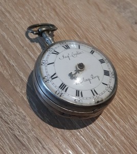 Montre Gousset a Coq LOUIS XV montre coq argent massif montre gousset