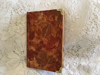Handmade Fabric Covered  Naked Journal  8-1/4  x 5-1/2   52 pgs