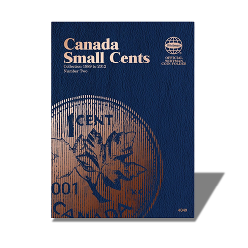 Whitman Coin Folder 4049 Canada Small Cents Vol 2 1989 - 2012 Album / Book