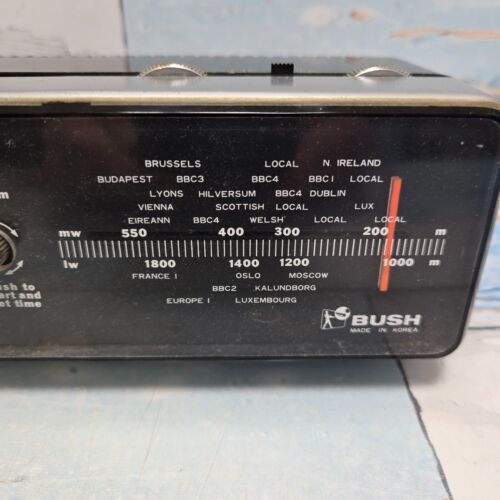 buschwecker ba5453wa funktionstüchtig 1976 sehr selten und vintage britisch H10 - Bild 8 von 12