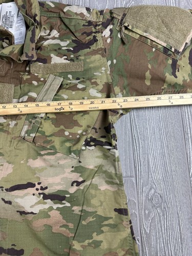 Manteau de combat camouflage taille moyenne long neuf avec étiquette unisexe - Photo 7/8