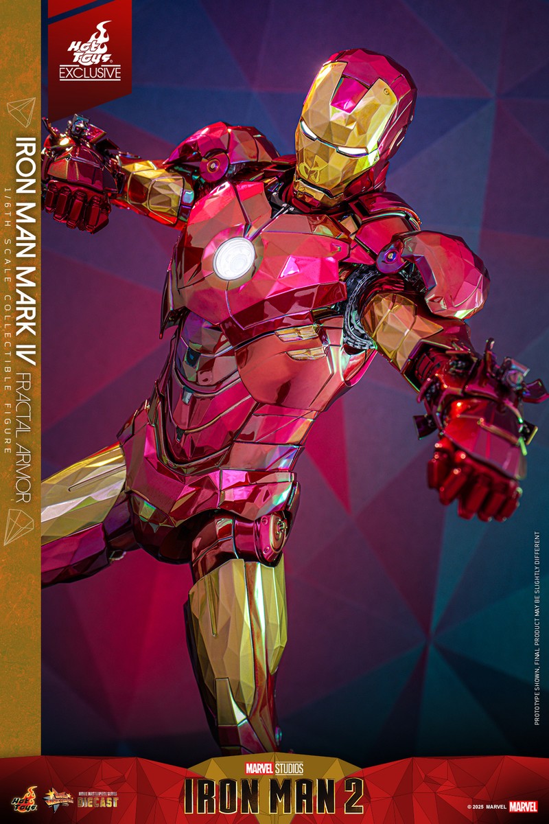 New Hot Toys MMS792D70 Ironman Iron Man 2 Mark IV 4 (Fractal Armor