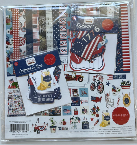 Carta Bella 12 x 12 Scrapbook Kit-Variations-Practically Perfect, Snow Fun, More - Picture 5 of 42