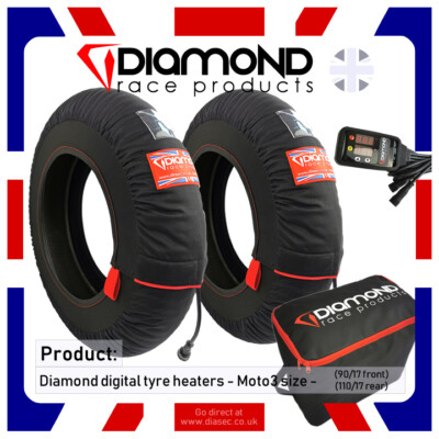 DIAMANT RENNPRODUKTE - DIGITALE REIFENHEIZUNGEN / WÄRMER FÜR Moto3, 90/17, 110/17