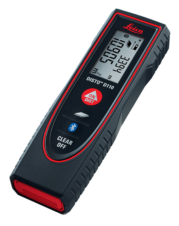 Leica Disto D110 télémètre laser compact avec portée de 60m et technologie Bluetooth Smart