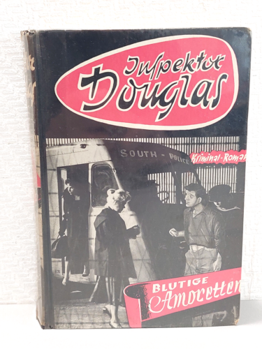 Leihbuch - Inspektor Douglas - Blutige Amoretten - Liebel Verlag 50er Jahre - Bild 1 von 6