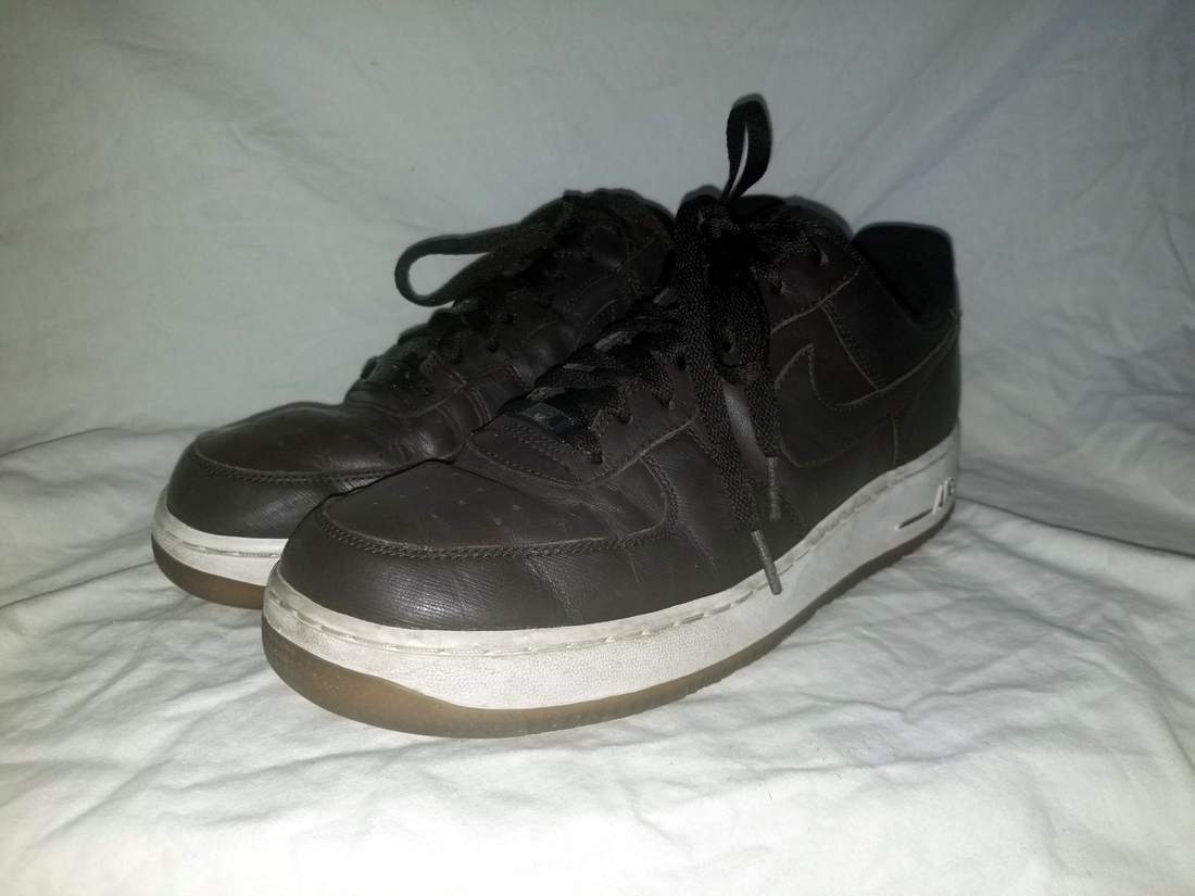 Nike Air Force Low Velvet Brown 315122-202 Men Sneakers Athletic Shoes Size 10.5 Nike Air Force Low Velvet Brown 315122-202 Men Sneakers Athletic Shoes Size 10.5