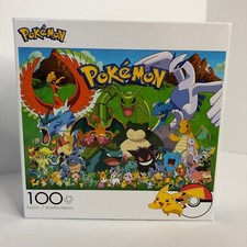 Pokémon 100pc Jigsaw Puzzle 2019 Brand NEW 15”x11”  Buffalo Puzzles