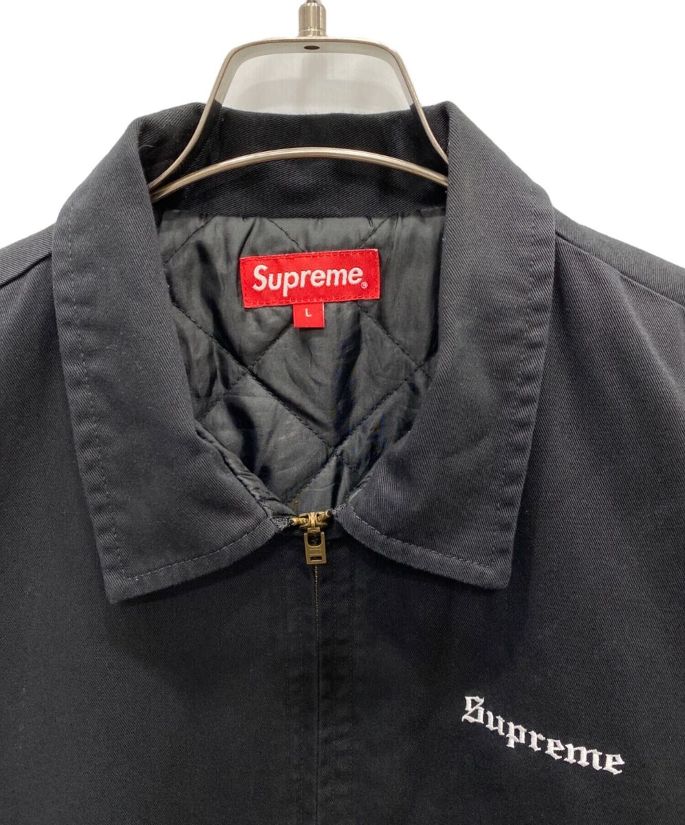 Supreme AW21 The Crow Work Jacket Black Size L Large | eBay Supreme AW21 The Crow Work Jacket Black Size L Large | eBay