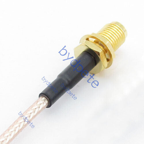 SMA male to female RG316 Coaxial Cable extend extension Coax Pigtail 50ohm lot - Afbeelding 4 van 8
